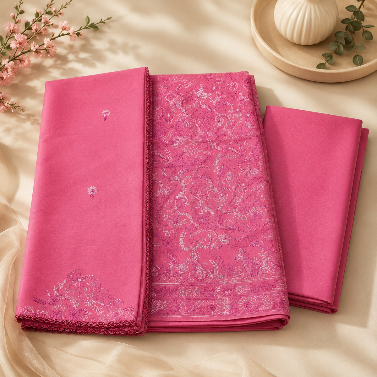 Gul-e-Naz — Embroidered Premium Lawn 3-Piece Suit