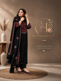 Rang-e-Shaam – Embroidered Raw Silk Ensemble