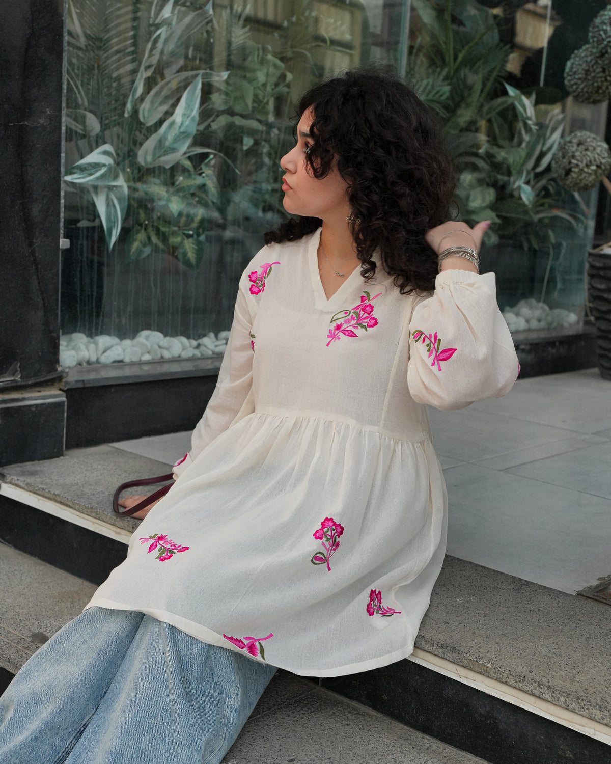 Gul-e-Rang — Embroidered Karandi Lawn Shirt