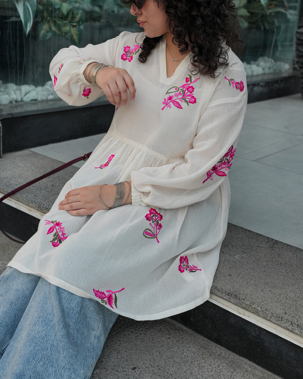 Gul-e-Rang — Embroidered Karandi Lawn Shirt