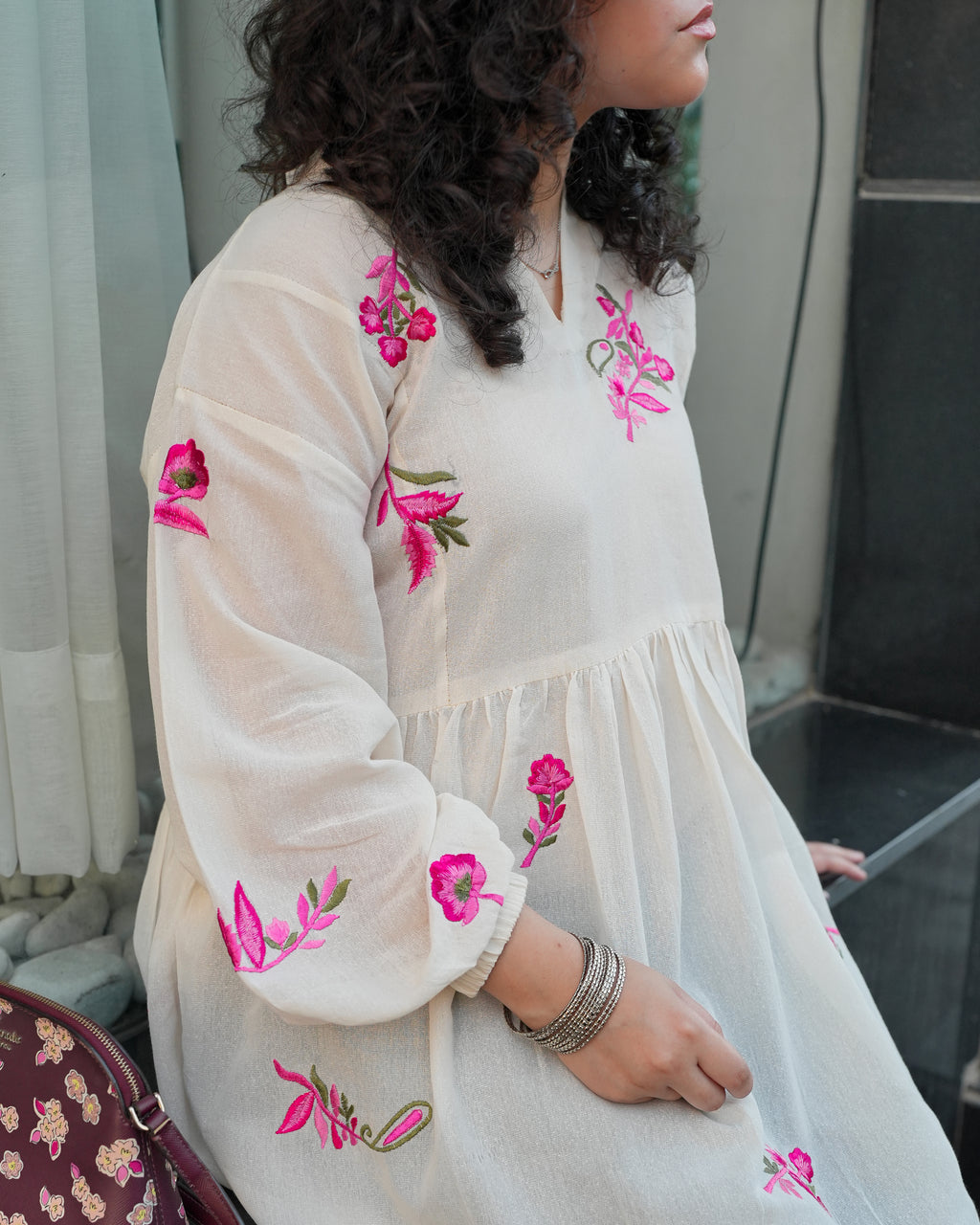 Gul-e-Rang — Embroidered Karandi Lawn Shirt