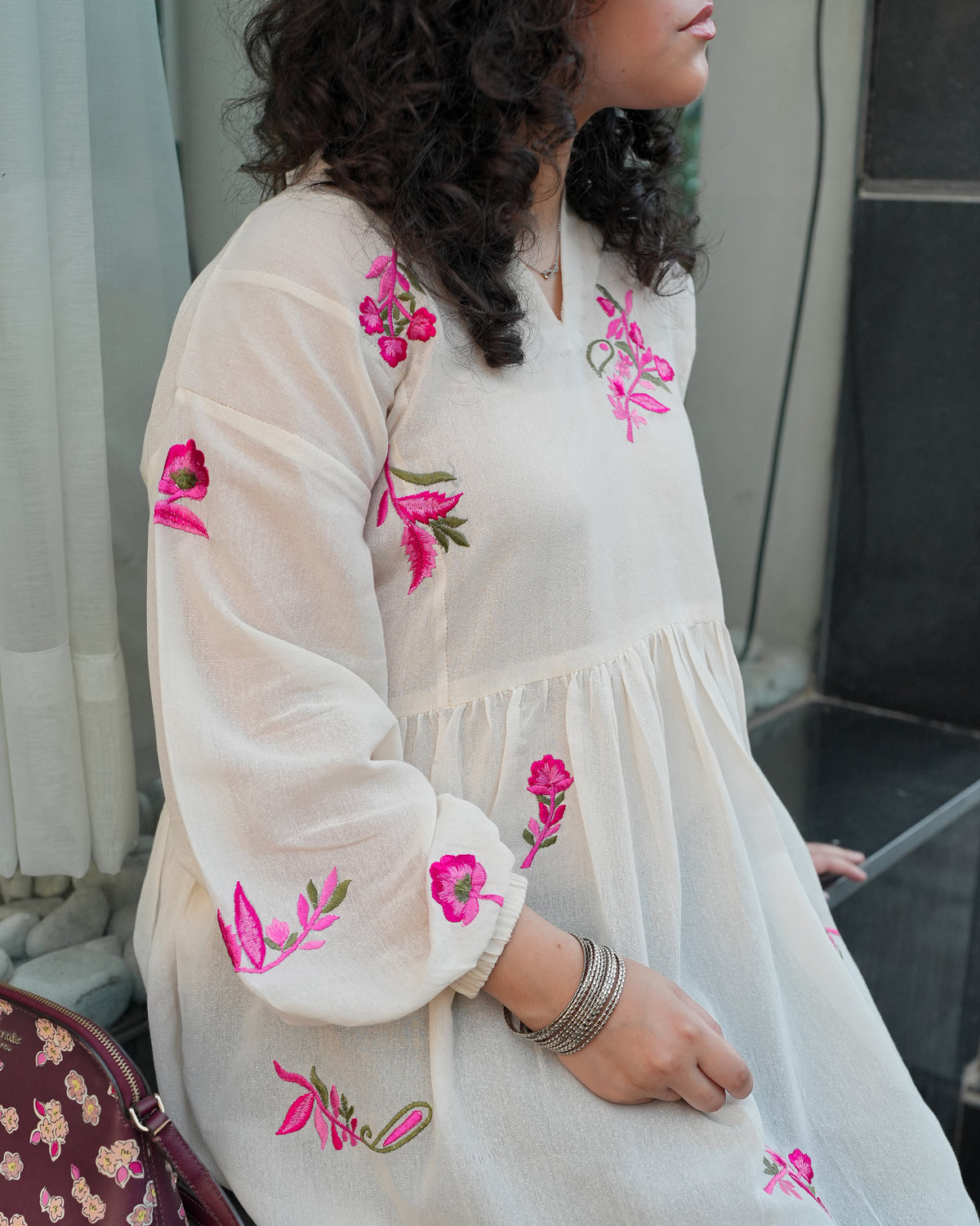 Gul-e-Rang — Embroidered Karandi Lawn Shirt