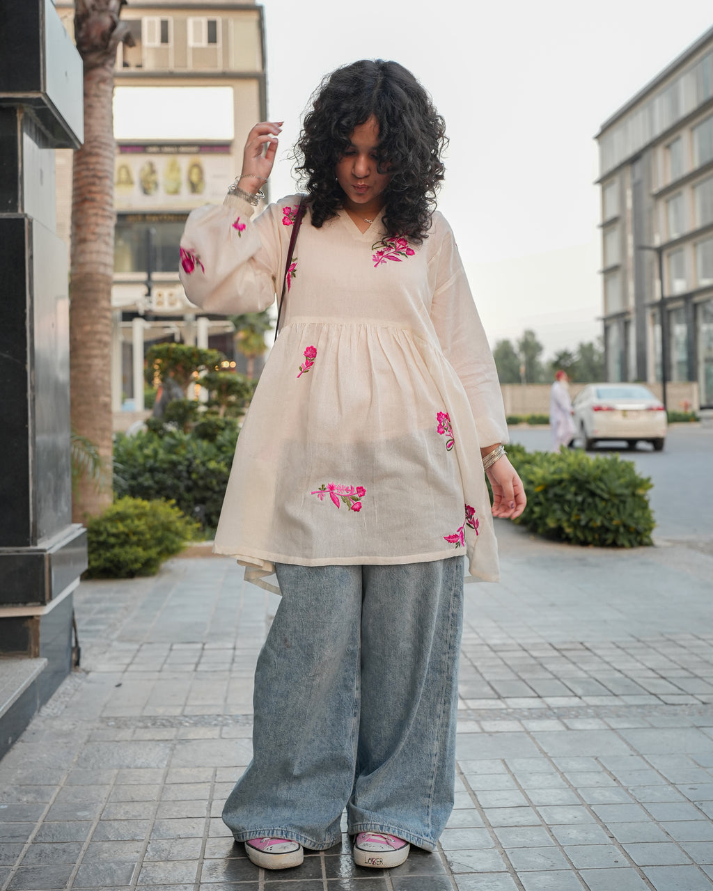 Gul-e-Rang — Embroidered Karandi Lawn Shirt