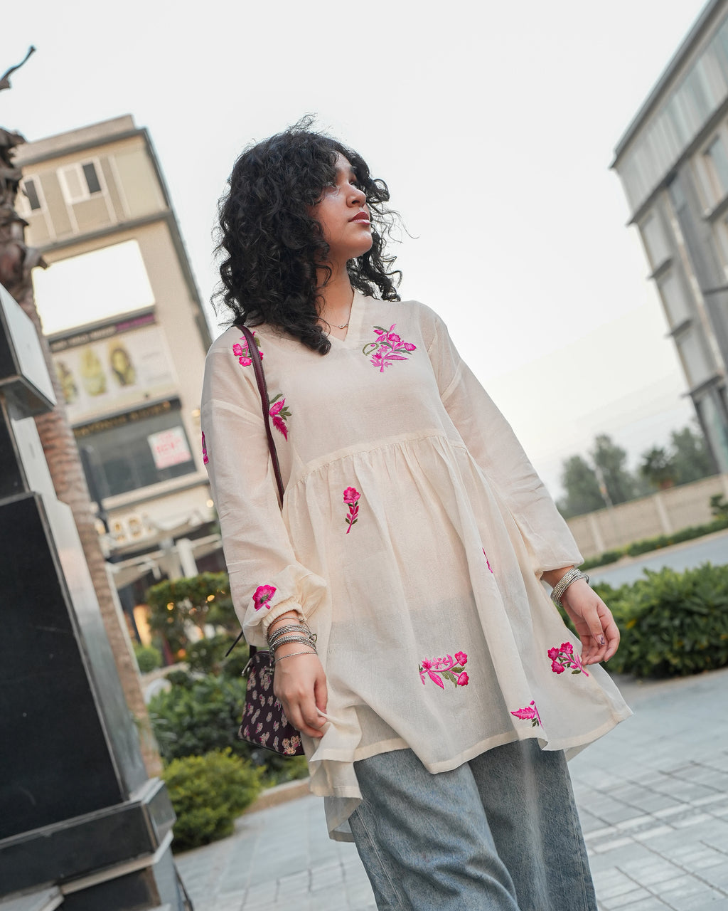 Gul-e-Rang — Embroidered Karandi Lawn Shirt