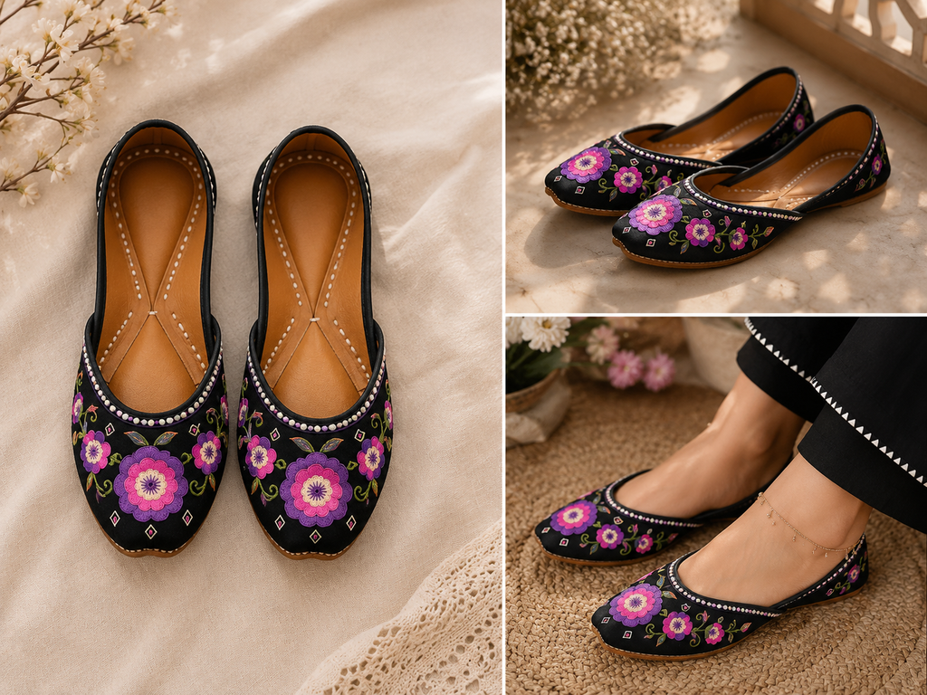Raqs-e-Gul Handmade Khussa
