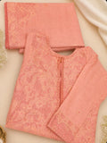 3 Piece - Luxury Embroidered Lawn Suit - 42602015