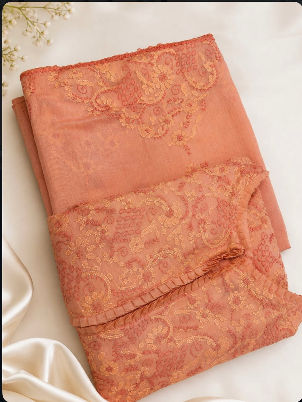 3 Piece - Luxury Embroidered Lawn Suit - 42602015