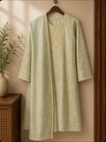 3 Piece - Embroidered Lawn Suit with Embroidered Dupatta - 42602020