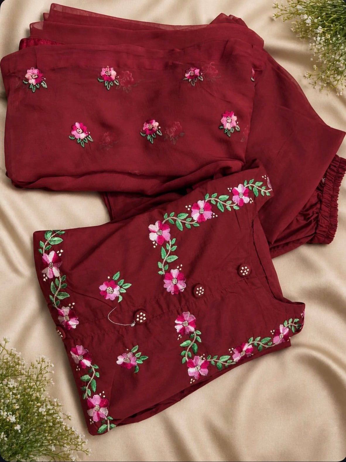 3 Piece - Embroidered Lawn Suit - 42602012