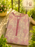 3 Piece - Embroidered Dove Grey Lawn Suit with Lawn Dupatta - 42602029